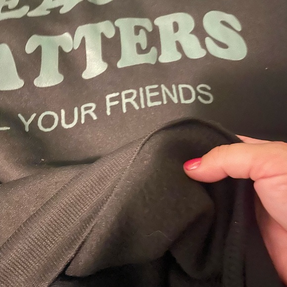 Fleece lined crew neck style sweater - Picture 9 of 9